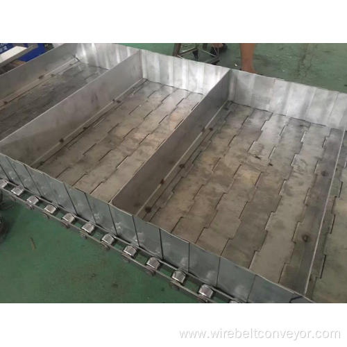 Metal Plate Chain Belt For Conveying Heavy Loads